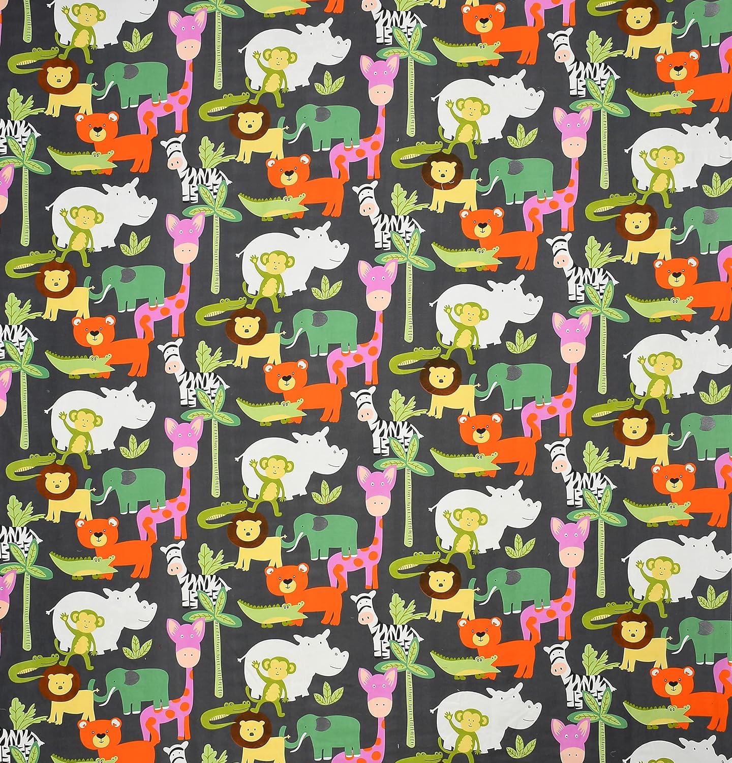 Livify Kids King Fitted BedSheet - Jungle Safari - (72×76 inches)-LivifyHomes
