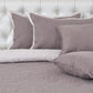 Livify Reversible Solid Quilted Bedcover - Plush Sherpa - (90×100 inches)